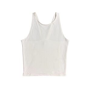 Abercrombie & Fitch Scoop Neck V-Back Fitted Tank Top